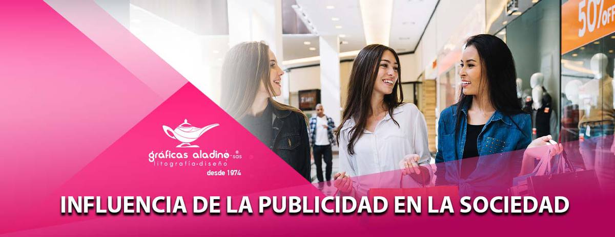 Impresión, diseño y publicidad en la sociedad