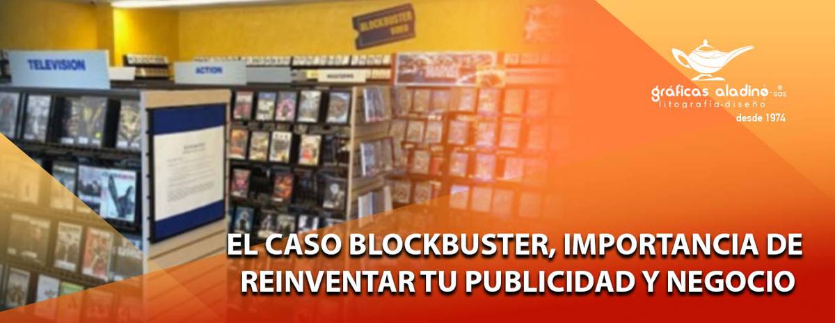 Blockbuster, reinvención, publicidad