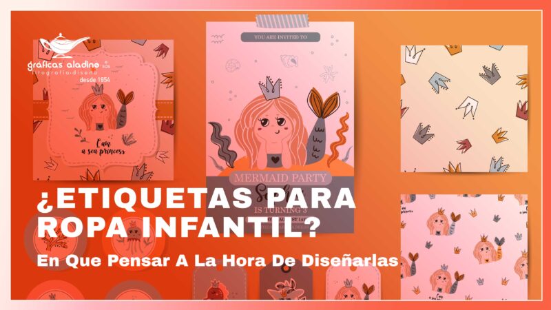 Etiquetas para ropa infantil con información clara y ecológica para una compra segura