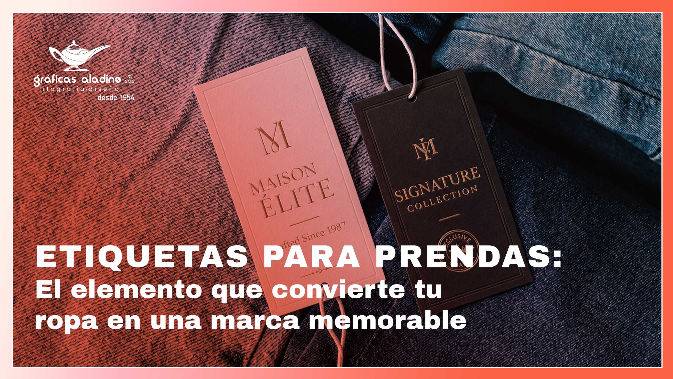 Imprenta etiquetas para textiles personalizadas para fortalecer la identidad de marca en prendas de vestir y productos de la industria textil.