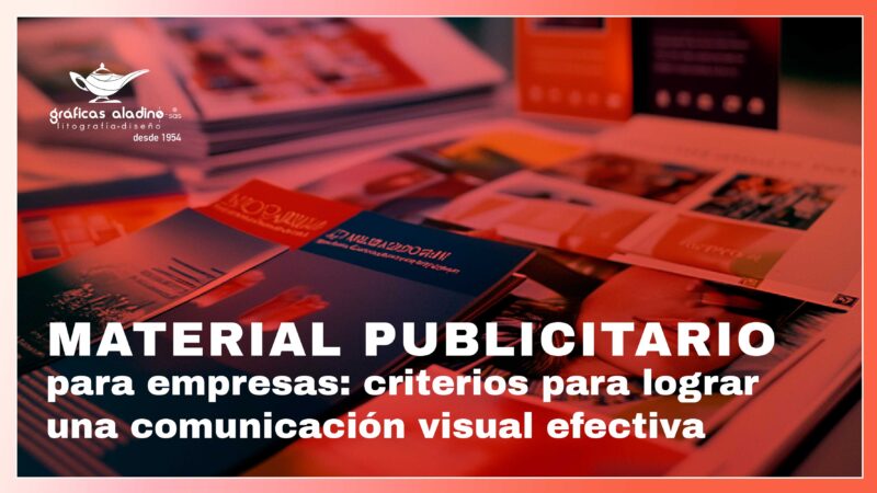 Publicidad Impresa para empresas con materiales gráficos, catálogos, brochures y soluciones de impresión de Gráficas Aladino